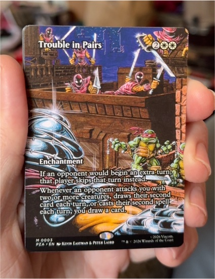 2026 Wizards of the Coast Trouble in Pairs #0003 Teenage Mutant Ninja Turtles — front