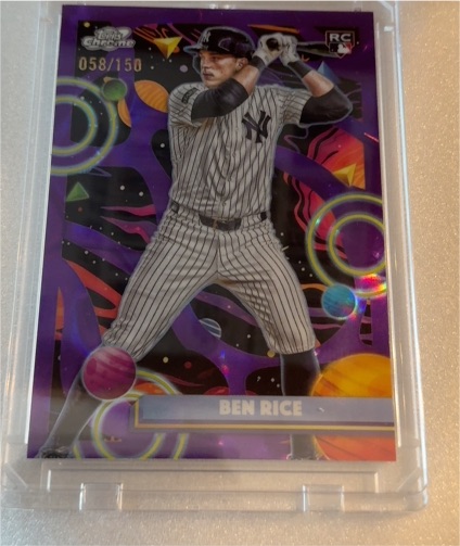 2025 Topps Cosmic Chrome #174 Ben Rice — front