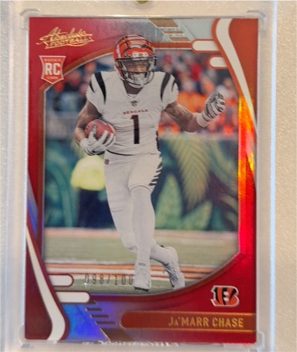 2021 Panini Absolute #105 Ja'Marr Chase — front