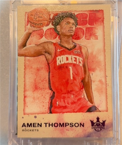 2023-24 Panini Court Kings Water Color #30 Amen Thompson — front