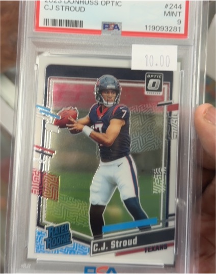2023 Panini Donruss Optic #244 C.J. Stroud — front
