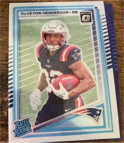 2025 Panini Donruss Optic #248 TreVeyon Henderson Rated Rookie — front
