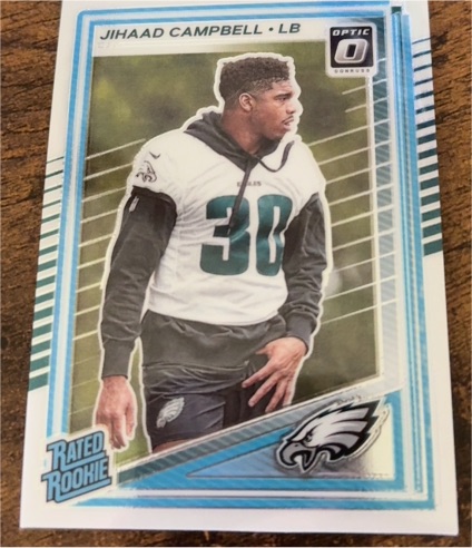 2025 Donruss Optic #266 Jihaad Campbell — front
