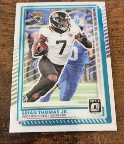 2025 Panini Donruss Optic #4 Brian Thomas Jr. — front