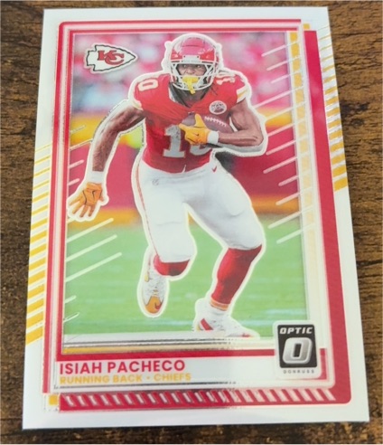2025 Donruss Optic #147 Isiah Pacheco — front