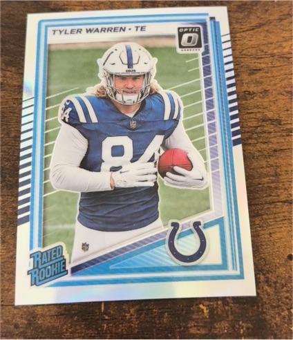2025 Panini Donruss Optic #234 Tyler Warren — front
