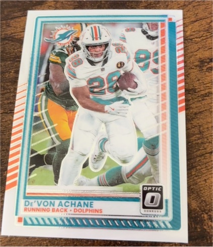 2025 Panini Donruss Optic #86 De'Von Achane — front