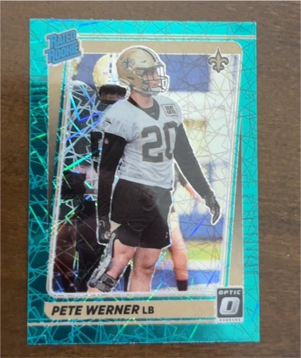 2021 Donruss Optic #276 Pete Werner — front