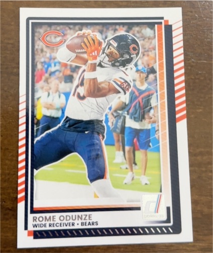 2025 Panini Donruss #222 Rome Odunze — front