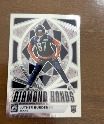 2025 Panini Donruss Optic #5 Luther Burden III Diamond Hands — front