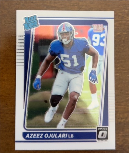2021 Panini Donruss Optic #273 Azeez Ojulari — front