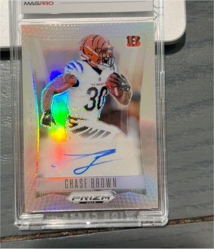 2024 Panini Prizm #60 Chase Brown — front