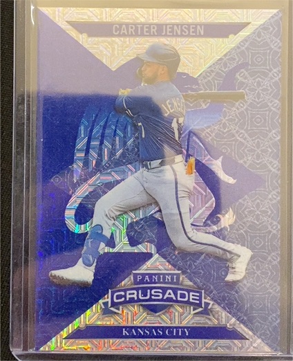 2025 Panini Crusade #17 Carter Jensen — front