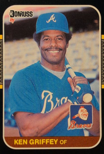 1987 Donruss #513 Ken Griffey Atlanta Braves — front