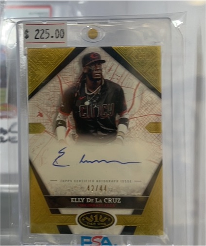 2025 Topps Tier One #42 Elly De La Cruz — front