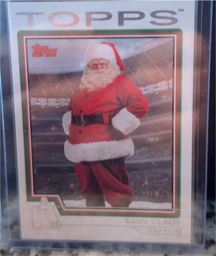2025 Topps Holiday The Santa Archives #TSA-04 Santa Claus The Captain — front