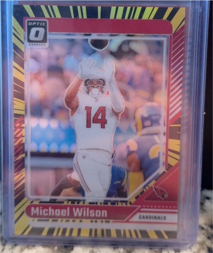 2024 Panini Donruss Optic #3 Michael Wilson — front
