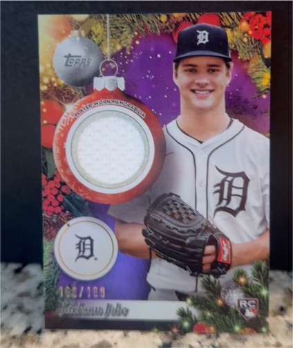 2025 Topps Holiday #PR-JJ Jackson Jobe — front