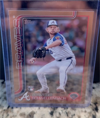 2025 Topps Update #US327 Spencer Schwellenbach — front