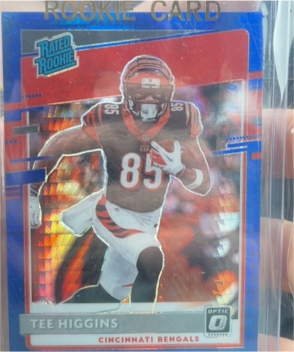 2020 Panini Donruss Optic #160 Tee Higgins — front