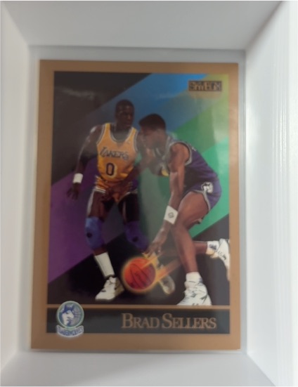 1990-91 SkyBox #175 Brad Sellers — front