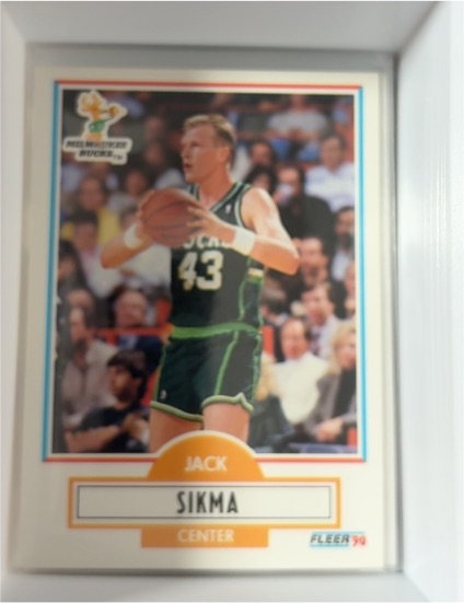 1990-91 Fleer #110 Jack Sikma — front