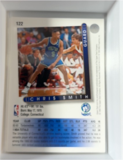 1992 Classic Draft Picks #6 Chris Smith — front