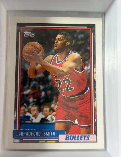 1992-93 Topps #296 LaBradford Smith — front