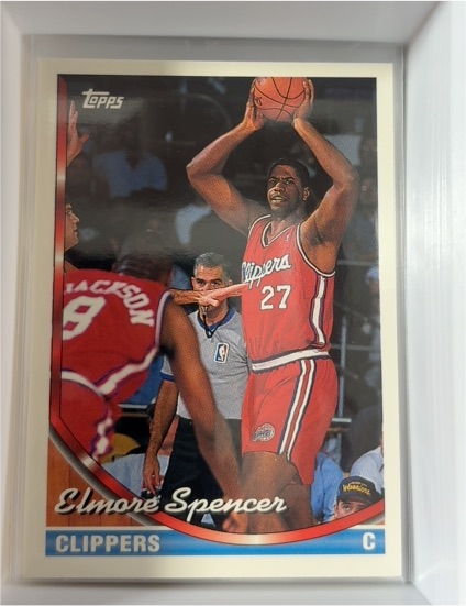 1993-94 Topps #97 Elmore Spencer — front