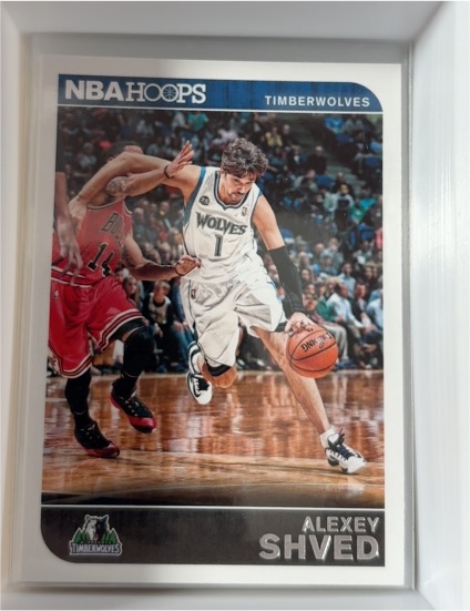 2014-15 Panini NBA Hoops #99 Alexey Shved — front