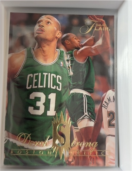 1994-95 Fleer Flair #184 Derek Strong — front