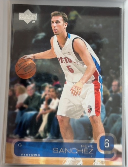 2003-04 Upper Deck #82 Pepe Sanchez — front