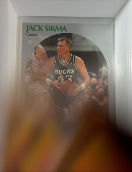1990-91 NBA Hoops #183 Jack Sikma — front