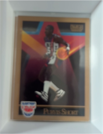 1990-91 SkyBox #185 Purvis Short — front