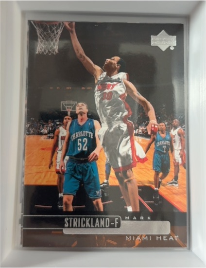 1999-00 Upper Deck #243 Mark Strickland — front