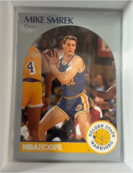 1990-91 Hoops #119 Mike Smrek — front