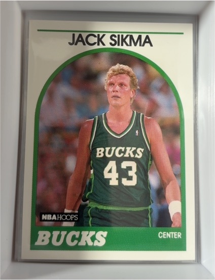 1989-90 Hoops #66 Jack Sikma — front