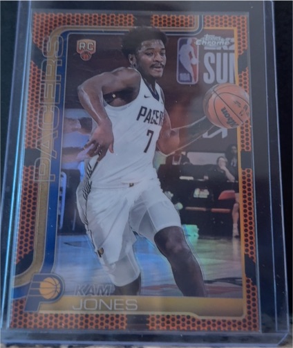2025-26 Topps Chrome #289 Kam Jones — front