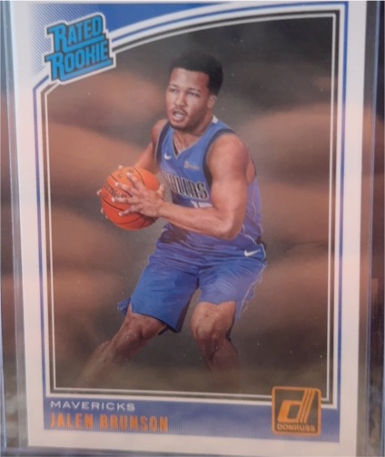 2018-19 Panini Donruss #179 Jalen Brunson — front