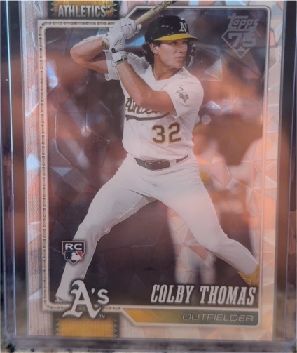 2026 Topps Series 1 #213 Colby Thomas — front