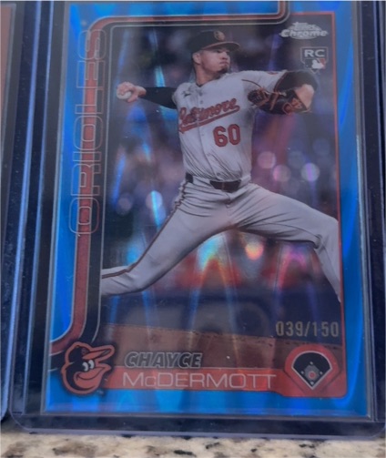 2025 Topps Chrome #266 Chayce McDermott — front