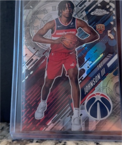 2025-26 Topps Chrome #GT-21 Tre Johnson III — front