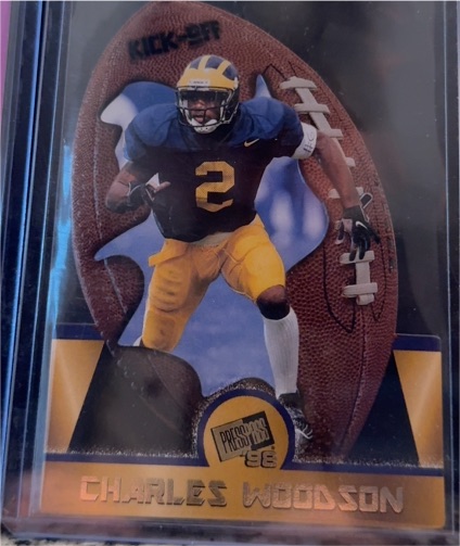 1998 Press Pass Kick-Off #KO3 Charles Woodson — front