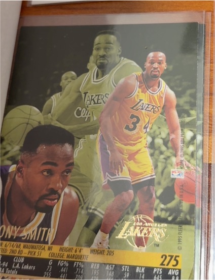 1992-93 Stadium Club #275 Tony Smith — front