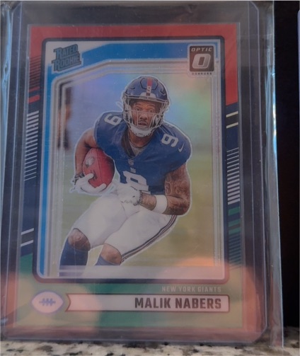 2024 Panini Donruss Optic #383 Malik Nabers — front