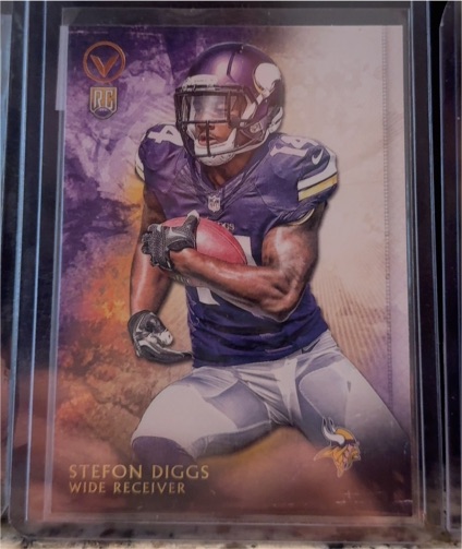 2015 Topps Valor #197 Stefon Diggs — front