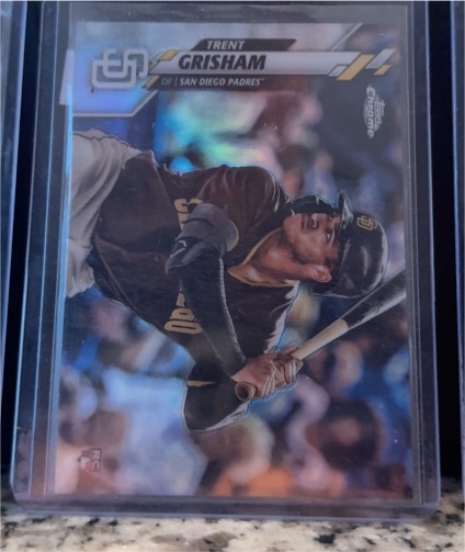 2020 Topps Chrome #101 Trent Grisham — front