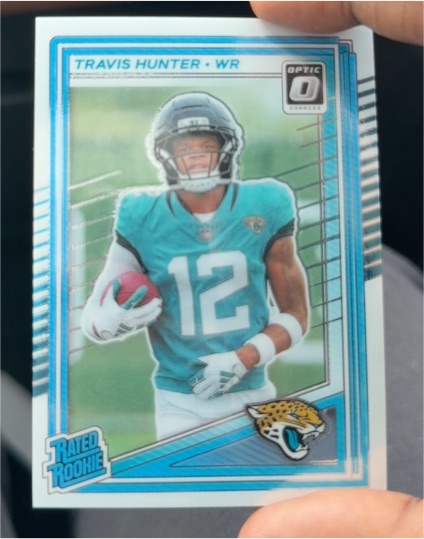 2025 Donruss Optic #201 Travis Hunter — front