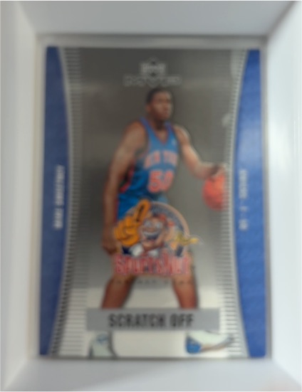 2003-04 Upper Deck MVP #SN84 Mike Sweetney Scratch Off Rookie Card — front