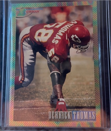 1993 Bowman #410 Derrick Thomas — front